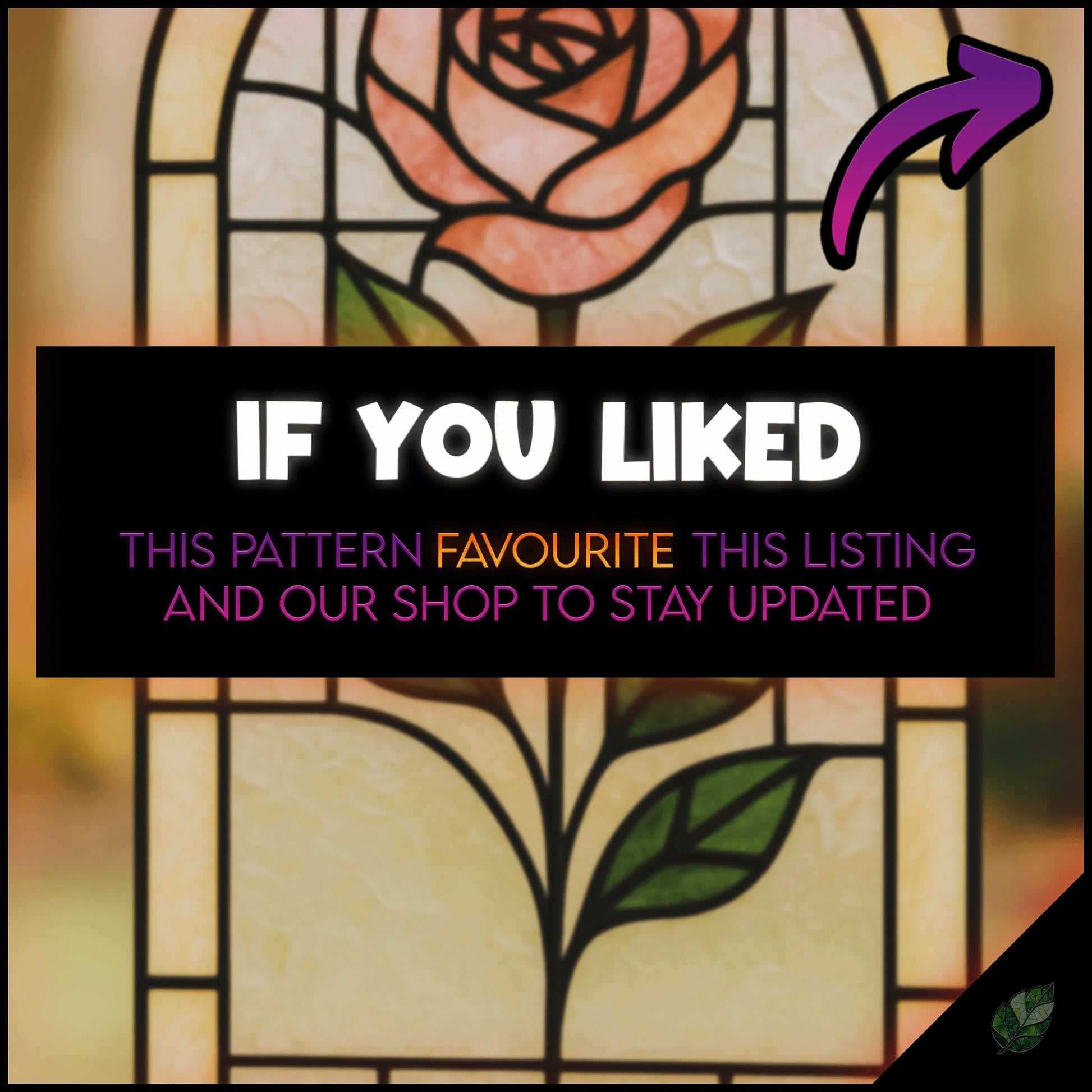 100+ Stained Glass Patterns Mega Bundle | PDF Digital Download | Suncatcher, Panel, Animal, Floral, Nature, Cat, Bird, Sea Life